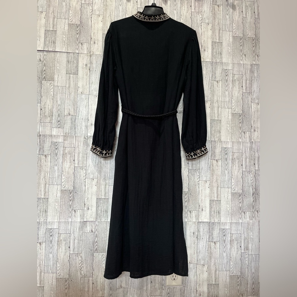 Marks & Spencer Women's Cotton A-Line Knee-Length Casual Dress SZ USA 10 EUR 42 - Picture 5 of 15